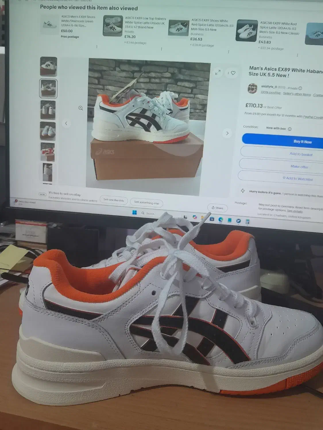 کفش Asics اسیکس|کیف، کفش، کمربند|پاکدشت, پاکدشت (مامازند)|دیوار