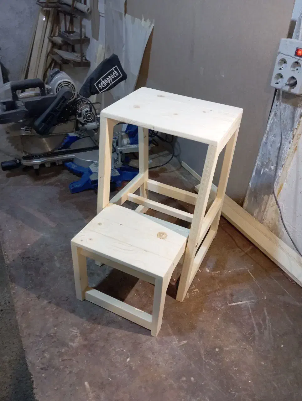 صندلی نردبان شو و چهارپایه|صندلی و نیمکت|شاندیز, |دیوار