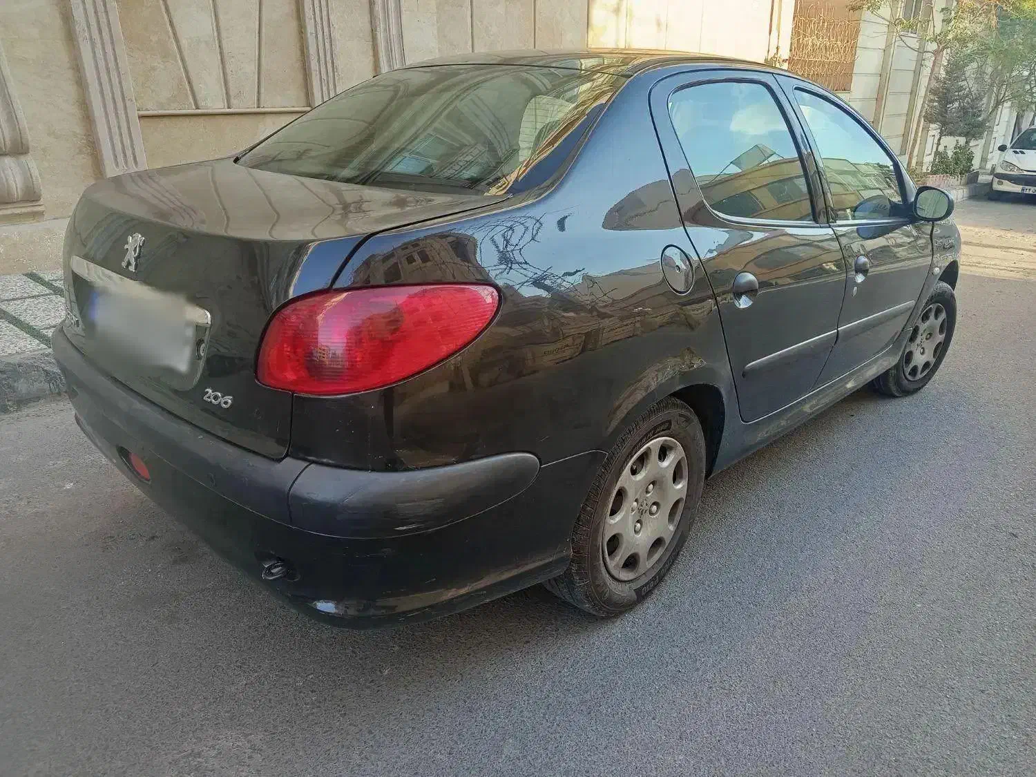 پژو 206 صندوقدار SD  مدل 1394|خودرو سواری و وانت|پرند, فاز ۲|دیوار