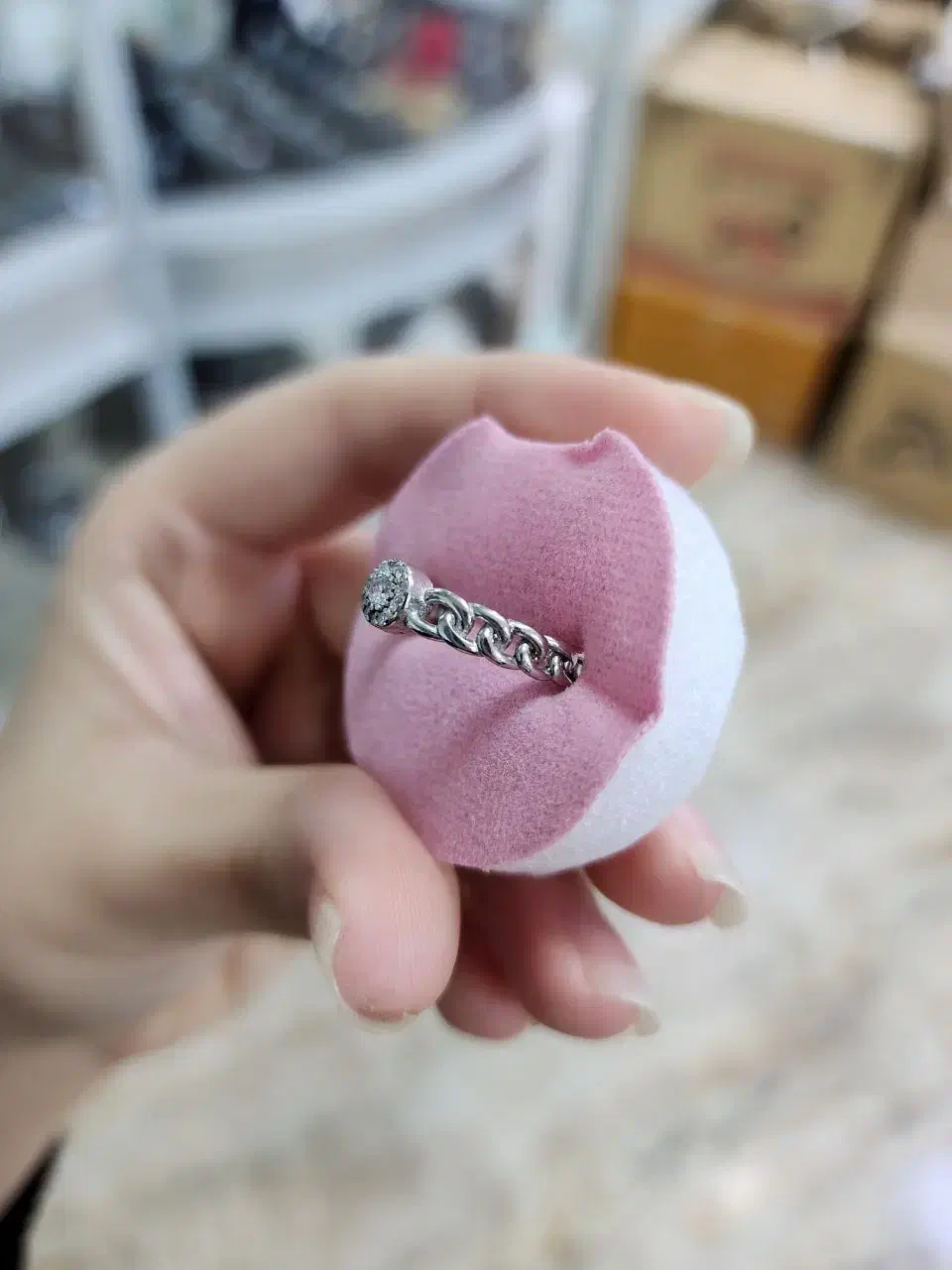 انگشتر تک نگین کارتیر نقره اصلی|بدلیجات|کرمانشاه, |دیوار