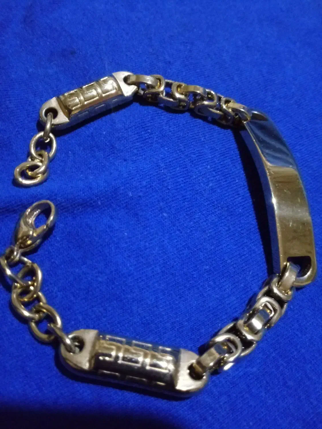 پلاک دست استیل مردانه و ست کارتیه|بدلیجات|اصفهان, آبشار|دیوار