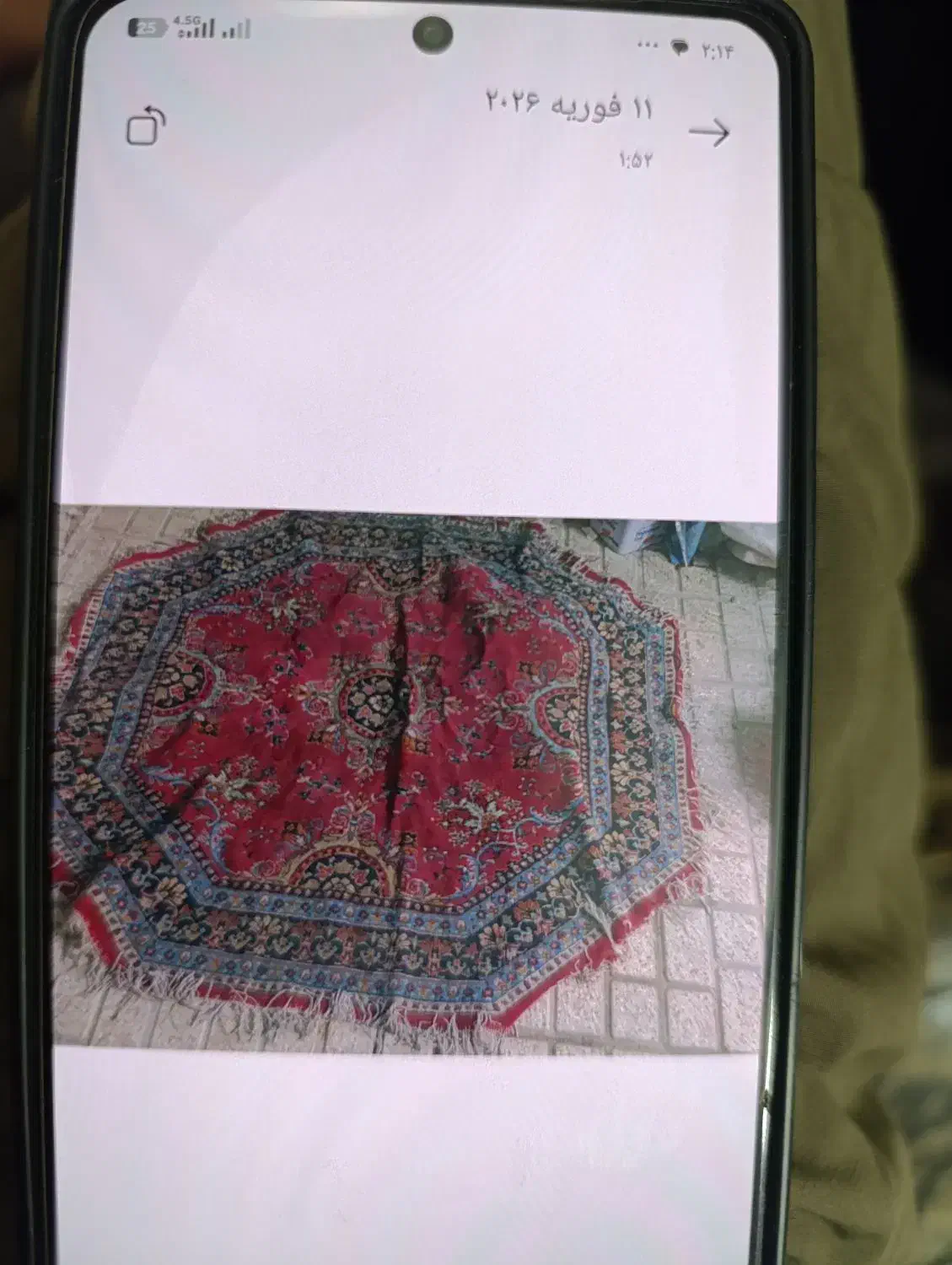 فرش شش گوشه|فرش|مشهد, امامیه (شهرک غرب)|دیوار