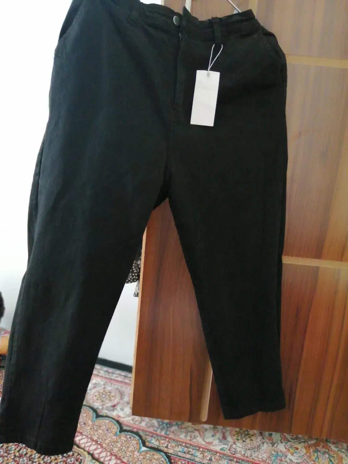 شلوار لی زنانه، مام فیت مشکی نو|لباس|اردبیل, |دیوار