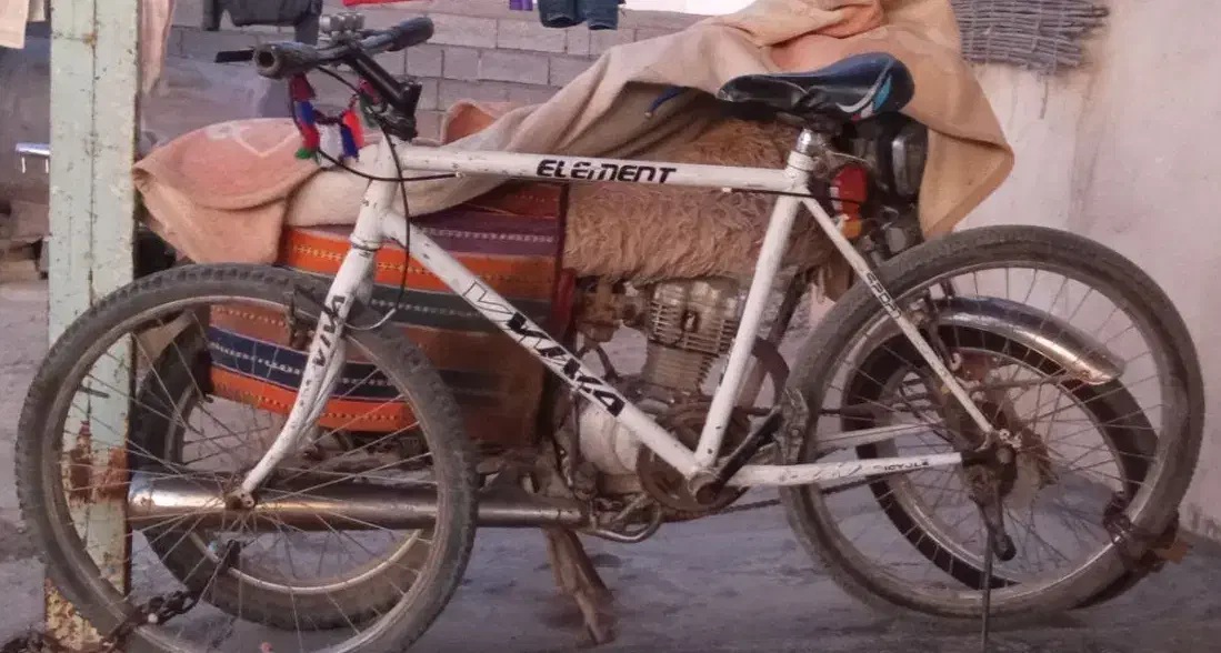 دوچرخه|دوچرخه، اسکیت، اسکوتر|انبارآلوم, |دیوار