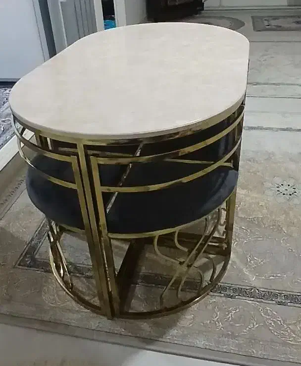 میز غذا خوری شش نفره|میز و صندلی غذاخوری|ماکو, |دیوار