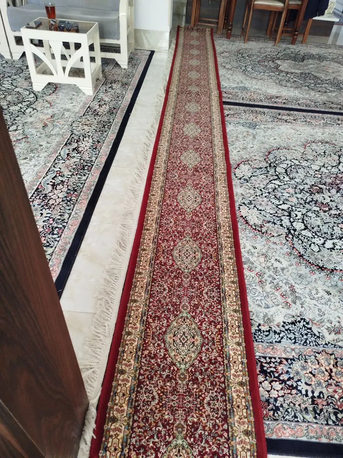 کناره|فرش|سبزوار, قاضی زاد|دیوار