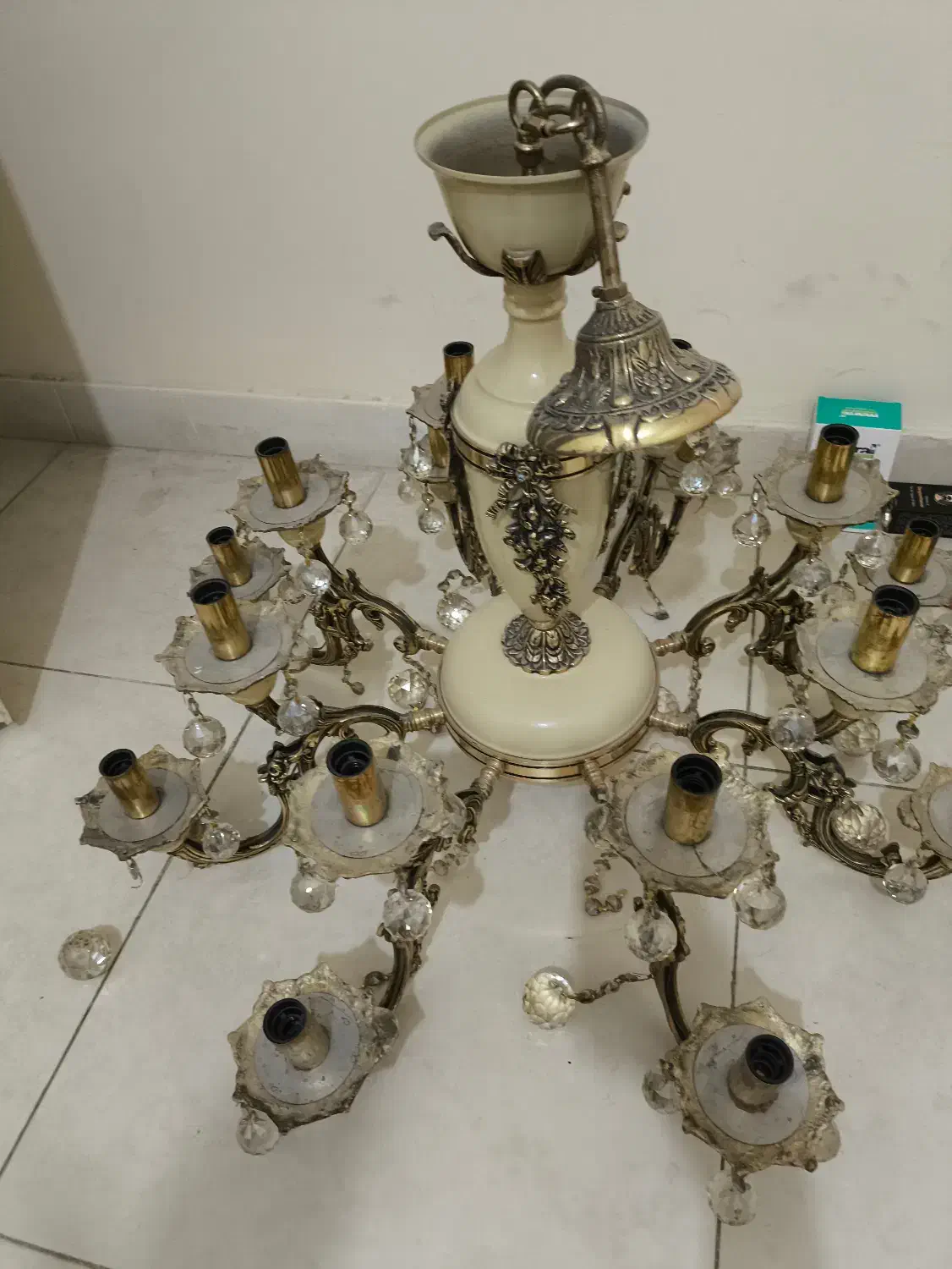 لوستر|لوستر و چراغ آویز|کرمانشاه, |دیوار