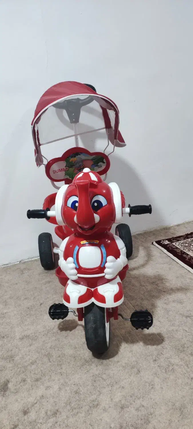 سه چرخه بیبی لند دامبو|اسباب‌بازی بچه|کرمان, |دیوار