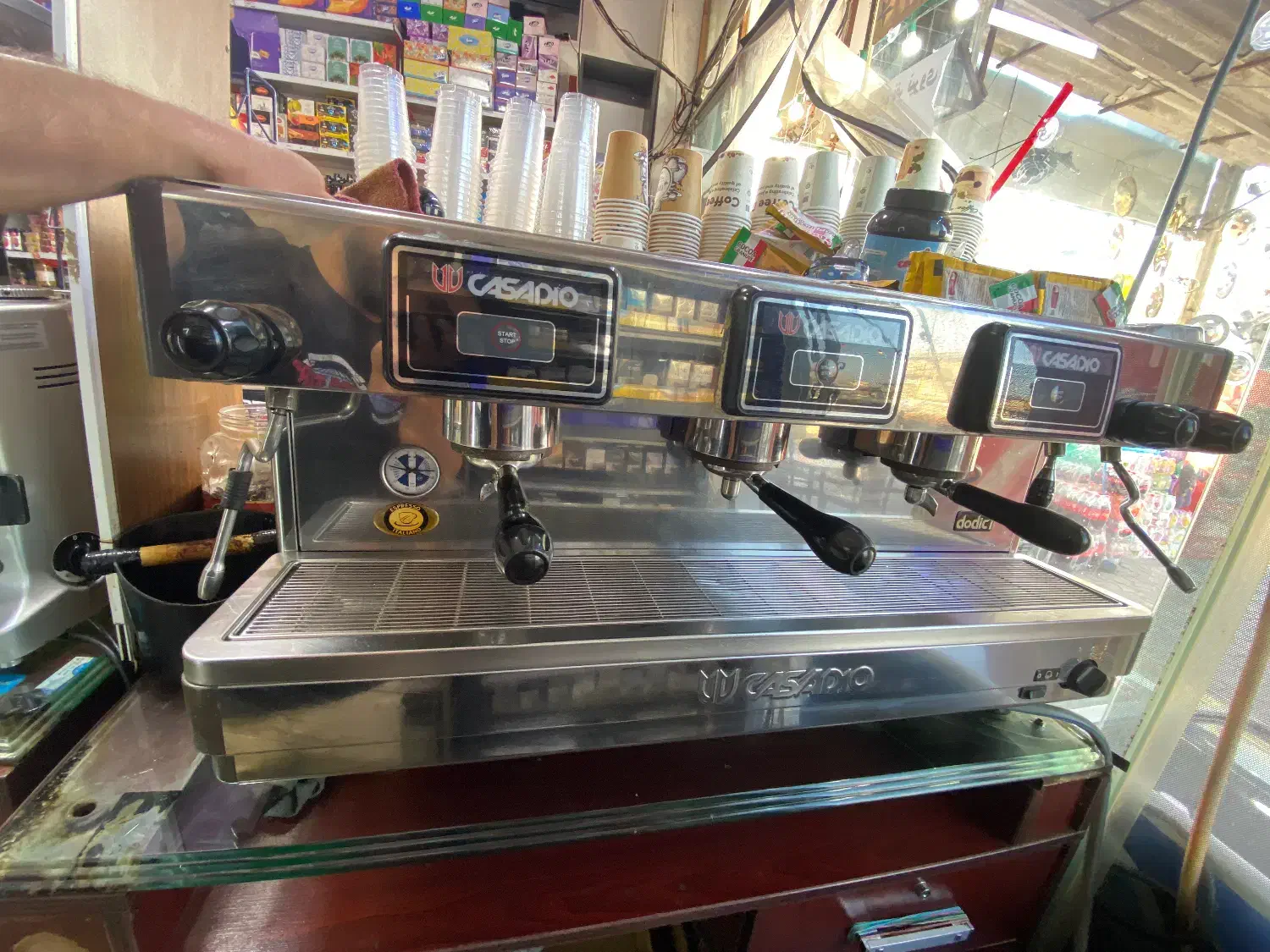 اسپرسوساز صنعتی سه گروپ قهوه ساز|کافیشاپ و رستوران|بندر گز, |دیوار