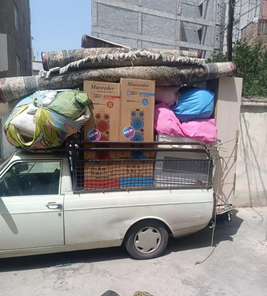 حمل بار و اثاثیه منزل (۲۴ ساعته)|خدمات حمل و نقل|ری, دولتآباد|دیوار