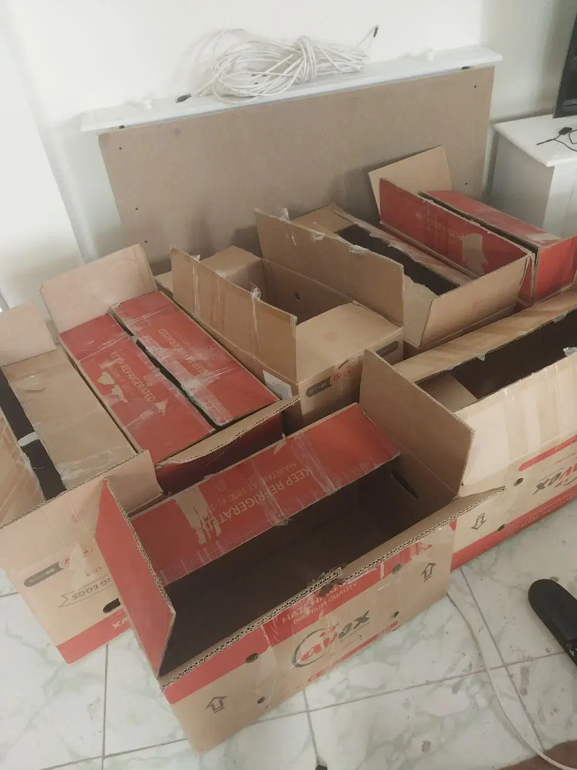 کارتن اساس کشی ۵ لایه محکم دونه ای ۴۵ ت|حراج|تهران, دولاب|دیوار