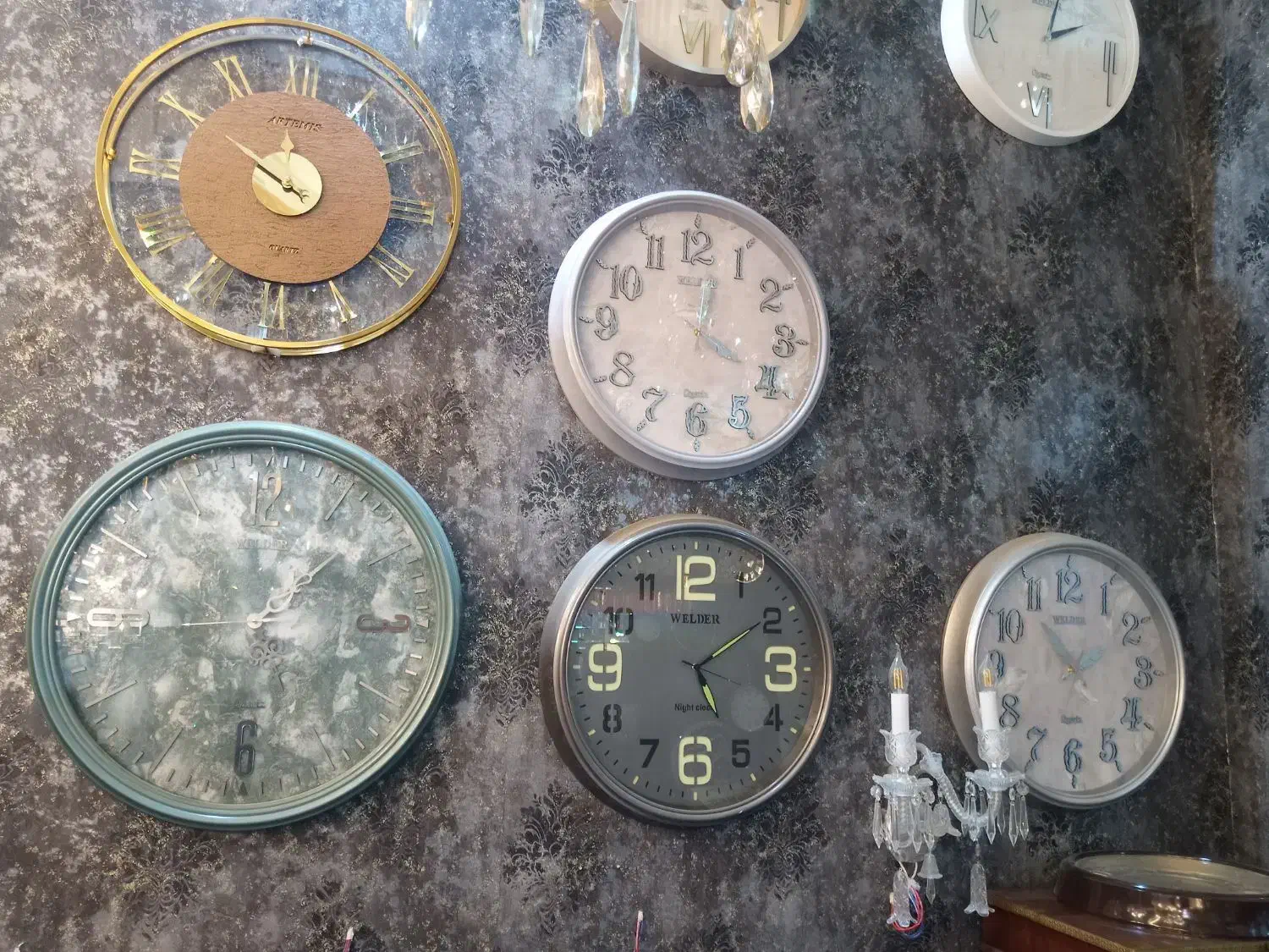 ساعت دیواری مدرن بی صدا با گارانتی یک ساله|ساعت دیواری و تزئینی|پردیس, فاز ۸|دیوار