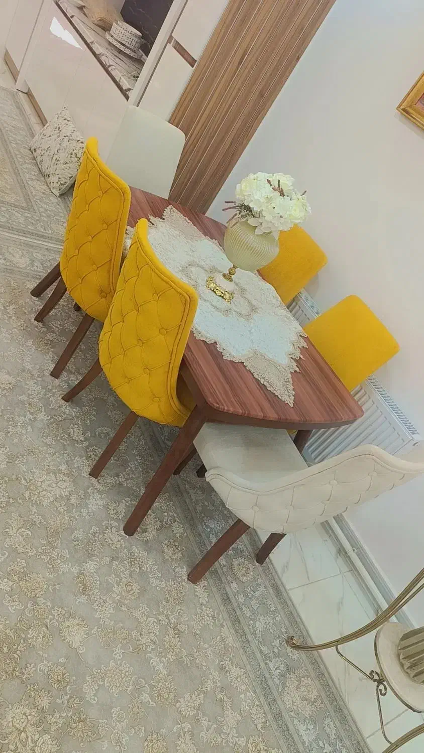 میز غداخوری|میز و صندلی غذاخوری|نقده, |دیوار