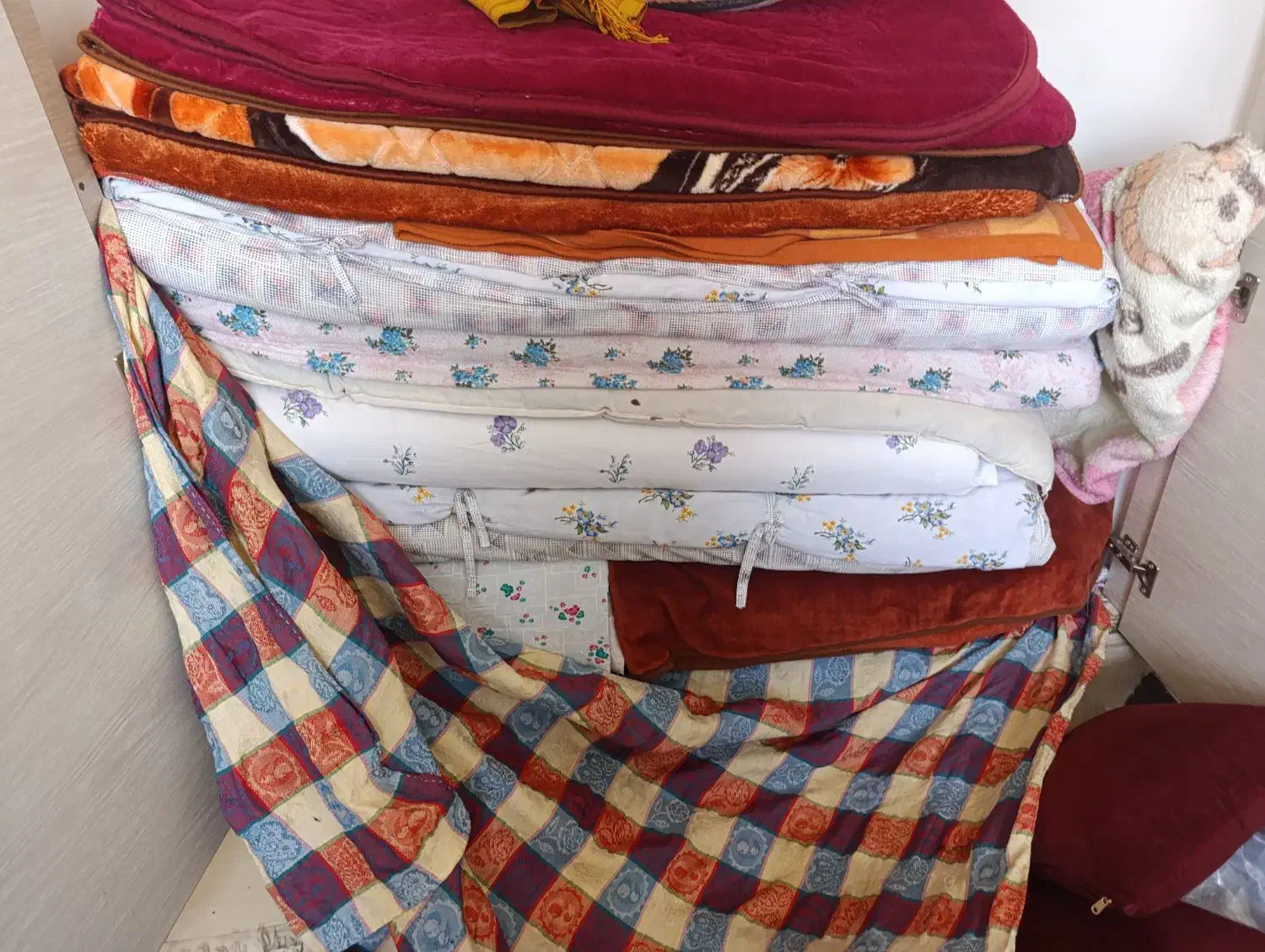 ۵ عدشک دونفره نونو حتی 1بارم استفاده نشده|رختخواب، بالش، پتو|ماهدشت, |دیوار