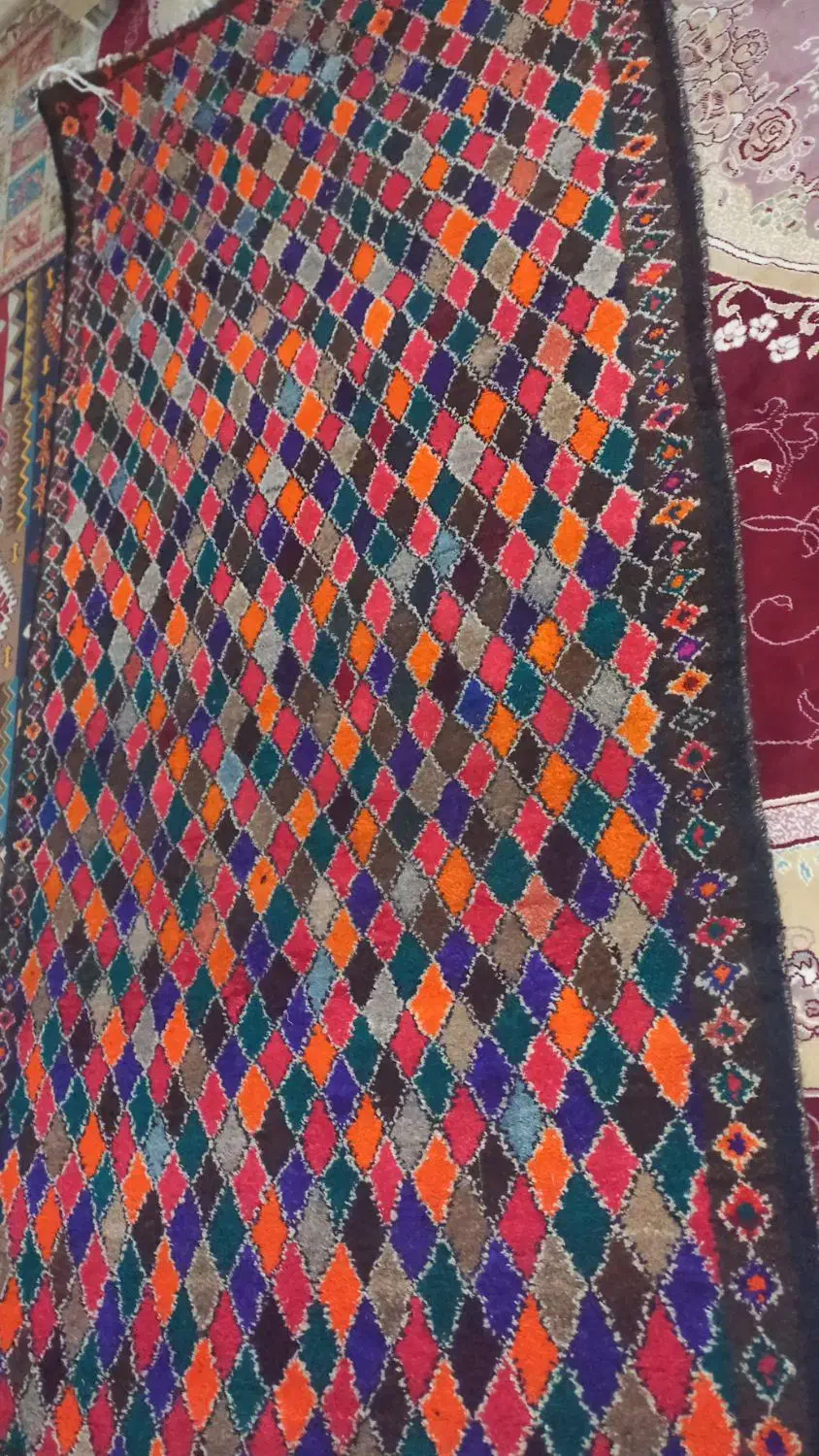 قالی کوردی|فرش|دهلران, |دیوار