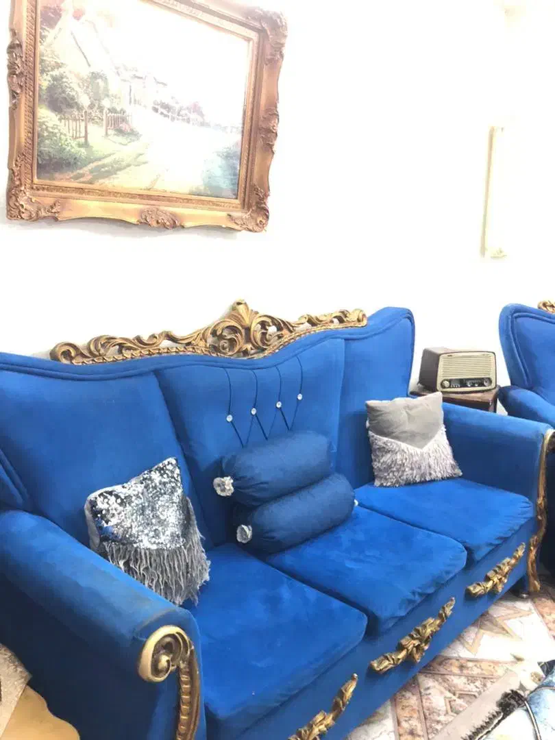 مبل۷نفره راش سالم|مبلمان خانگی و میز عسلی|قائم‌شهر, |دیوار