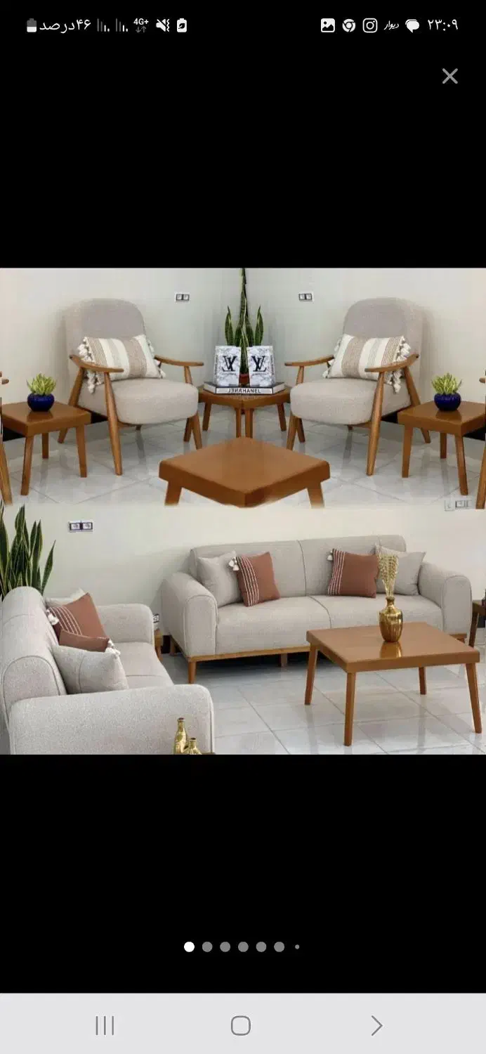 مبل مینمال اقساطی** اقساط ۶ ماه|مبلمان خانگی و میز عسلی|کرمانشاه, |دیوار