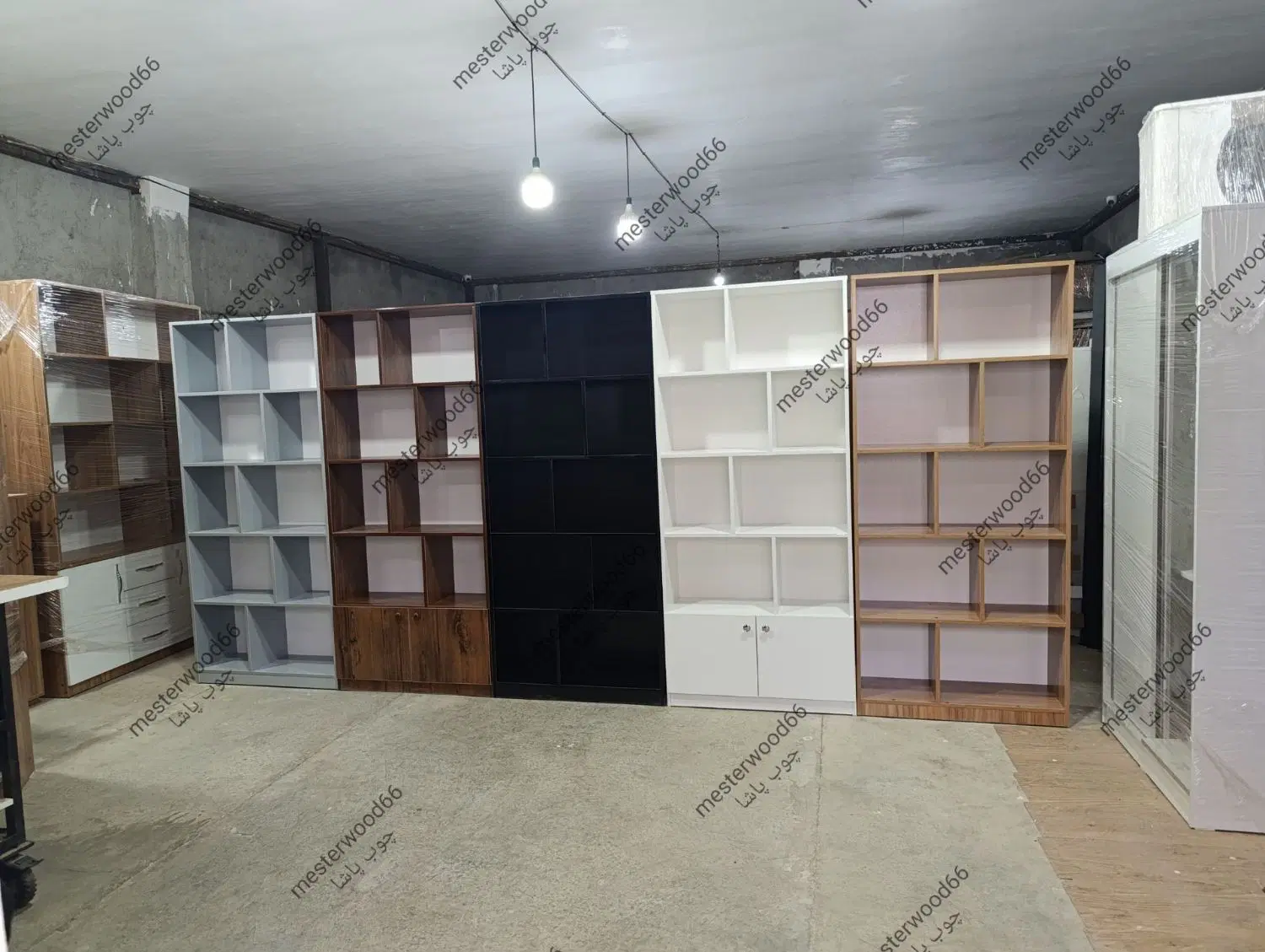 کتابخانه قفسه زونکن خور ارسال رایگان|کتابخانه، شلف، قفسههای دیواری|تهران, تهرانپارس غربی|دیوار