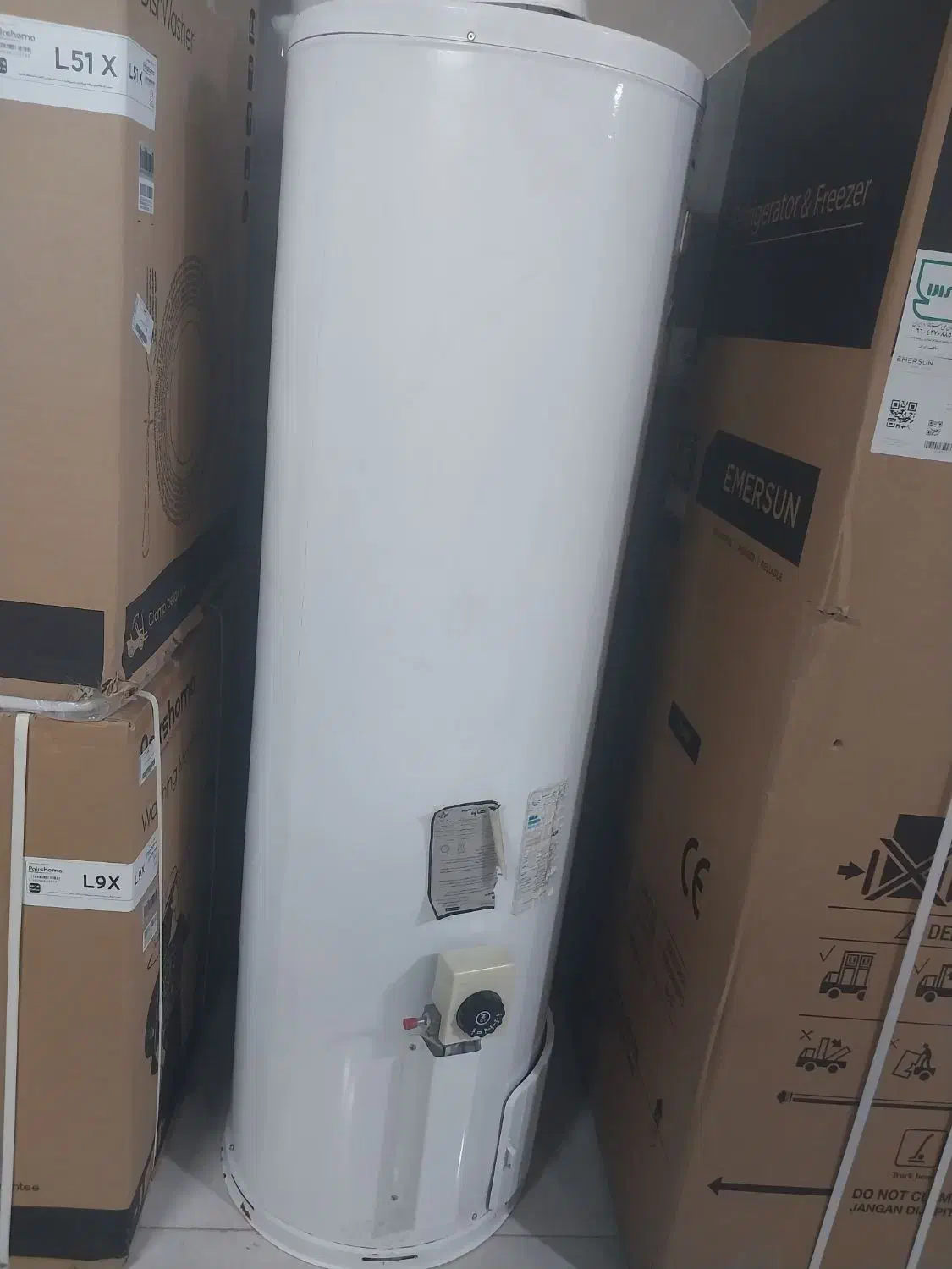 ابگرمکن ۶۰ گالن ورق ۳/۵ کاوه|آبگرمکن، پکیج، شوفاژ|قم, کیوانفر|دیوار