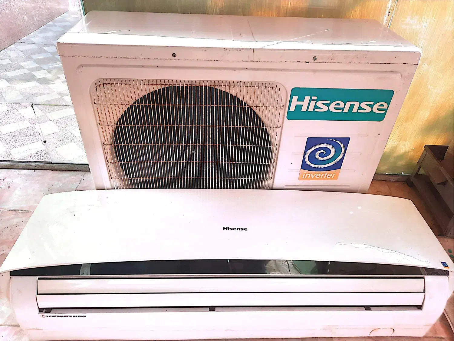 هاینس ۲۴ هزار اینورتر با برد نیاز به تعمیر|کولر گازی و فن‌کوئل|هادی شهر, |دیوار