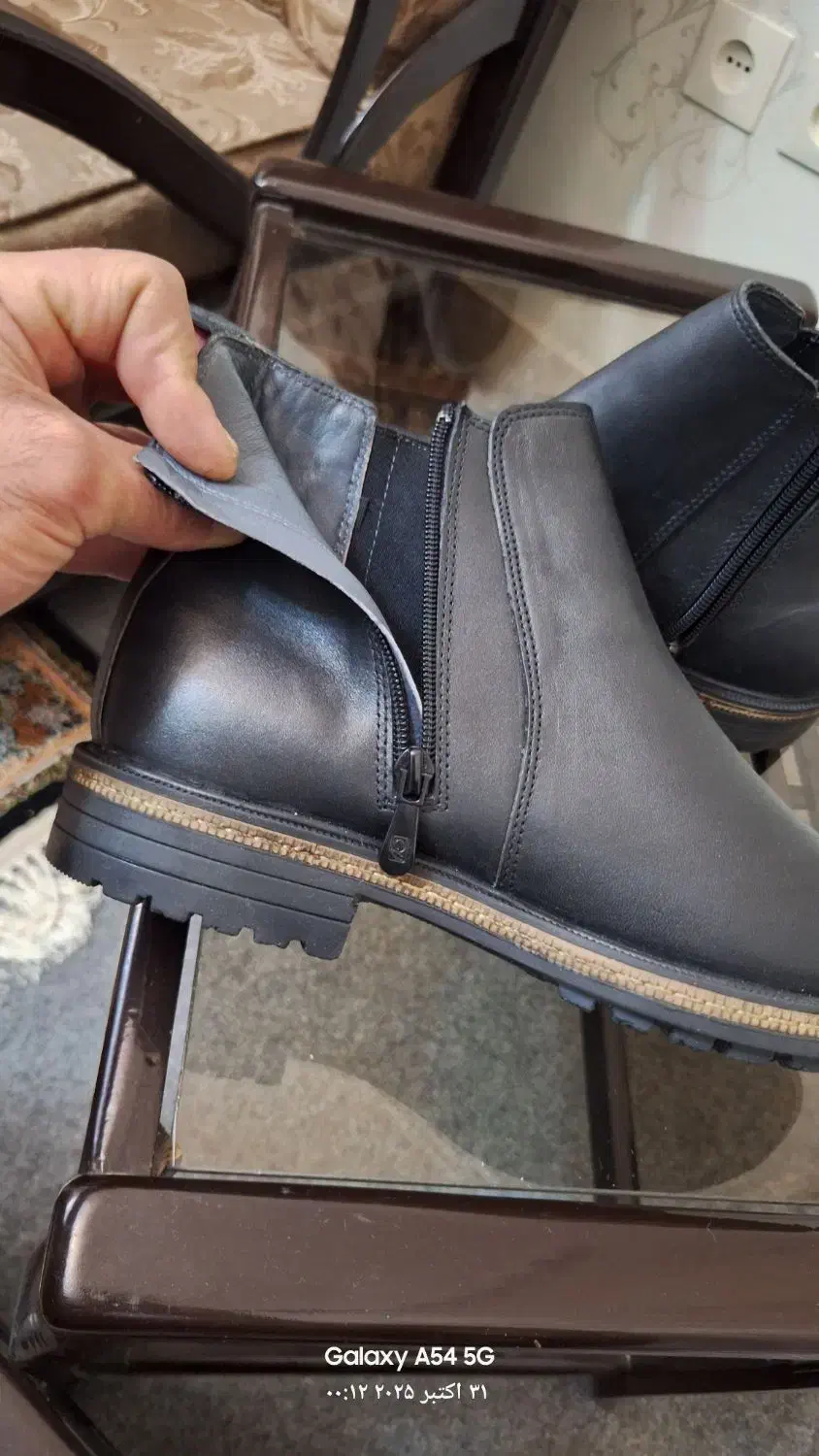نیم بوت چرم تبریز۴۲|کیف، کفش، کمربند|اندیشه, شهرک کوثر|دیوار
