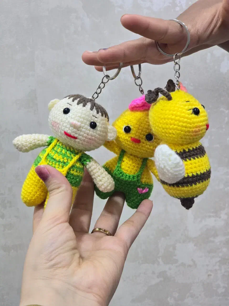 عروسک بافتنی ،مناسب اویز کیف وگوشی|صنایع دستی و سایر لوازم تزئینی|برازجان, |دیوار