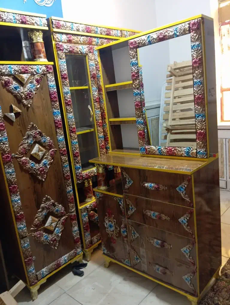 سرویس کامل خواب|تخت و سرویس خواب|سیب و سوران, |دیوار