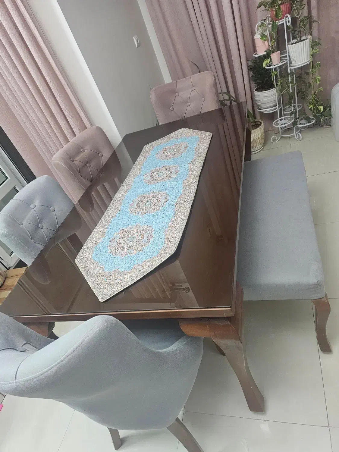 میز ناهارخوری شش (۶) نفره|میز و صندلی غذاخوری|تهران, مجیدیه|دیوار