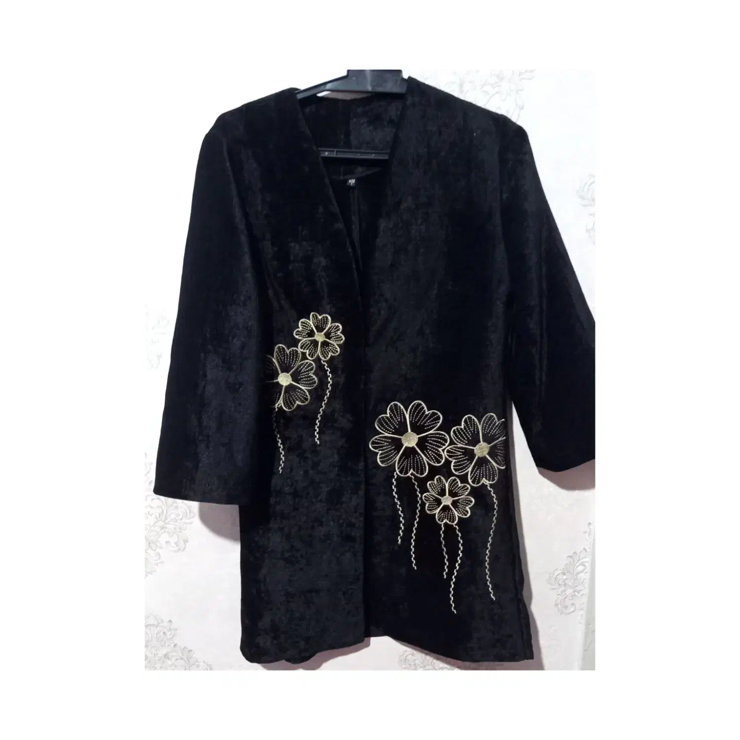 مانتو مجلسی مخمل|لباس|آذرشهر, |دیوار