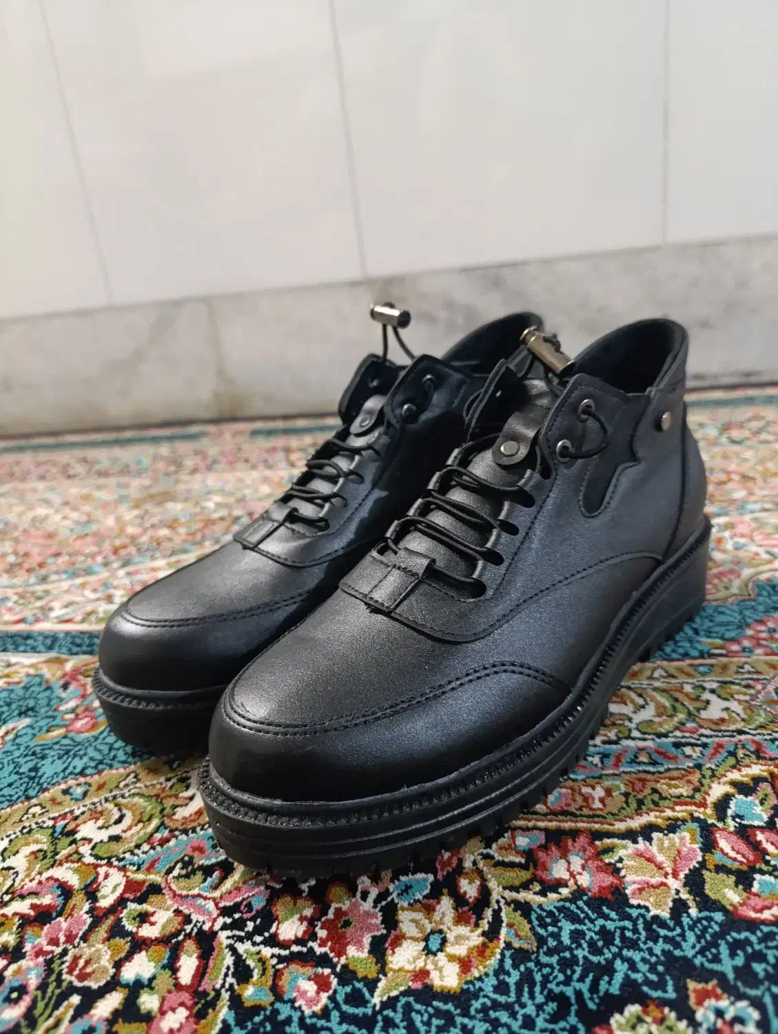 نیم بوت زنانه لژ دار کاملا نو|کیف، کفش، کمربند|سیرجان, |دیوار