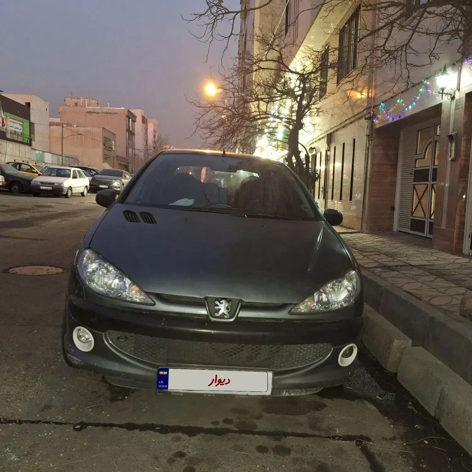پژو ۲۰۶ sd آریان خاکستری|خودرو سواری و وانت|تهران, جنت‌آباد شمالی|دیوار