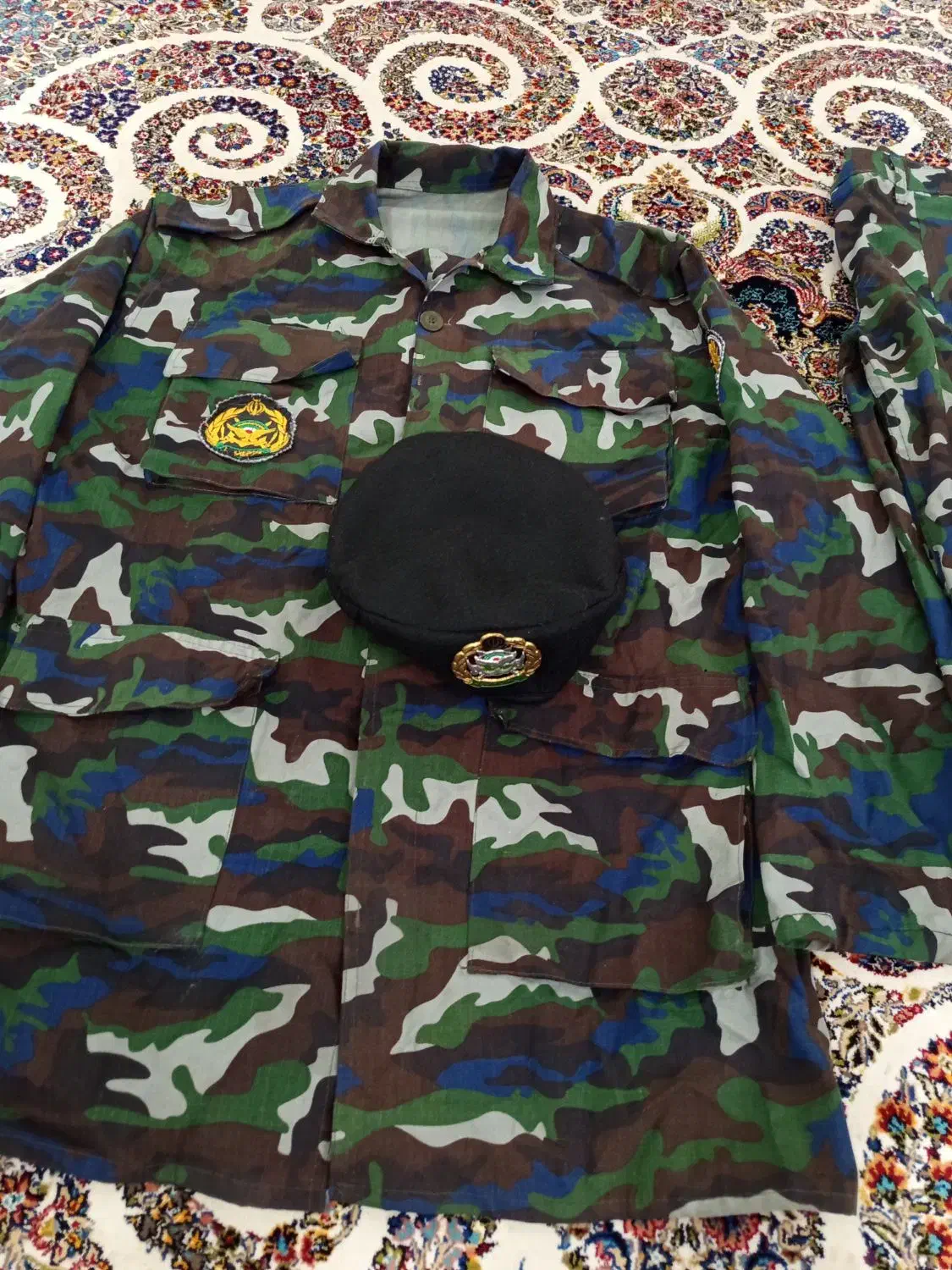 لباس نظامی . سربازی پدافند هوایی|لباس|رشت, شهریاران|دیوار