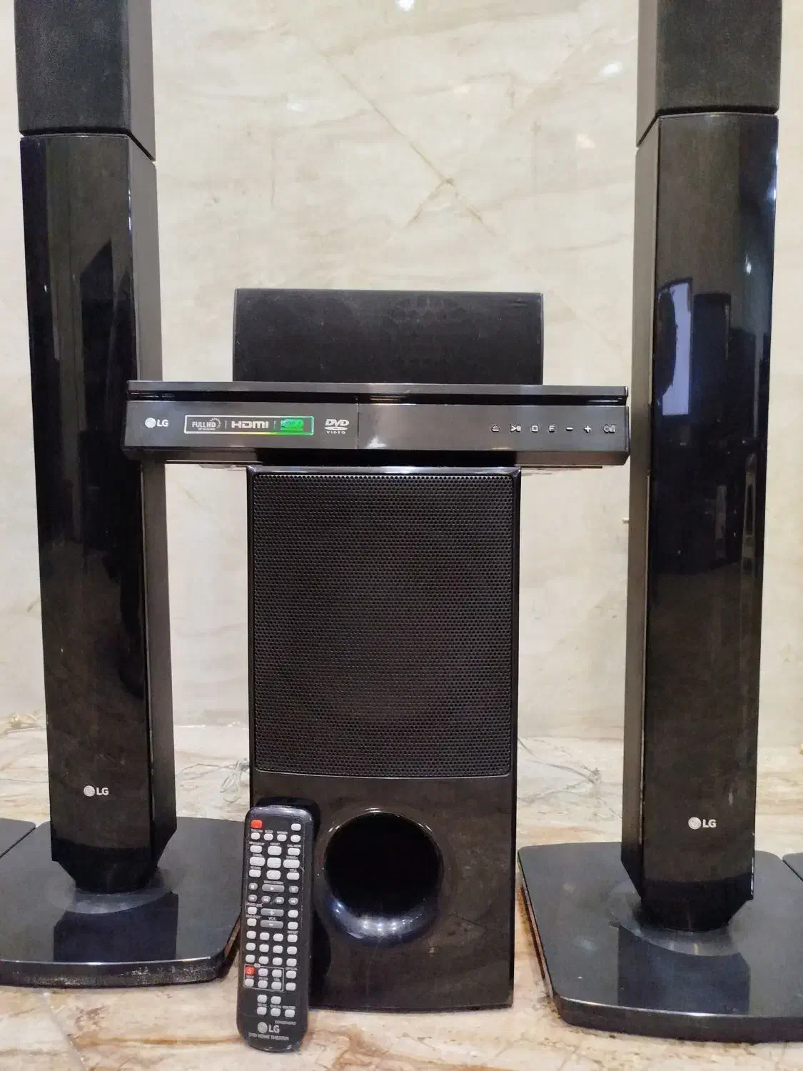 سینما خانگی LG بلوتوث دار فابریک LH655BT|سیستم صوتی خانگی|ساوه, |دیوار