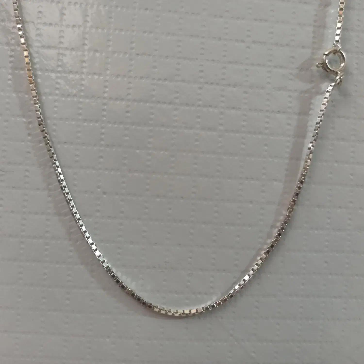 زنجیر نقره طرح ونیزی کد ۶۶۳|جواهرات|اصفهان, مولوی|دیوار