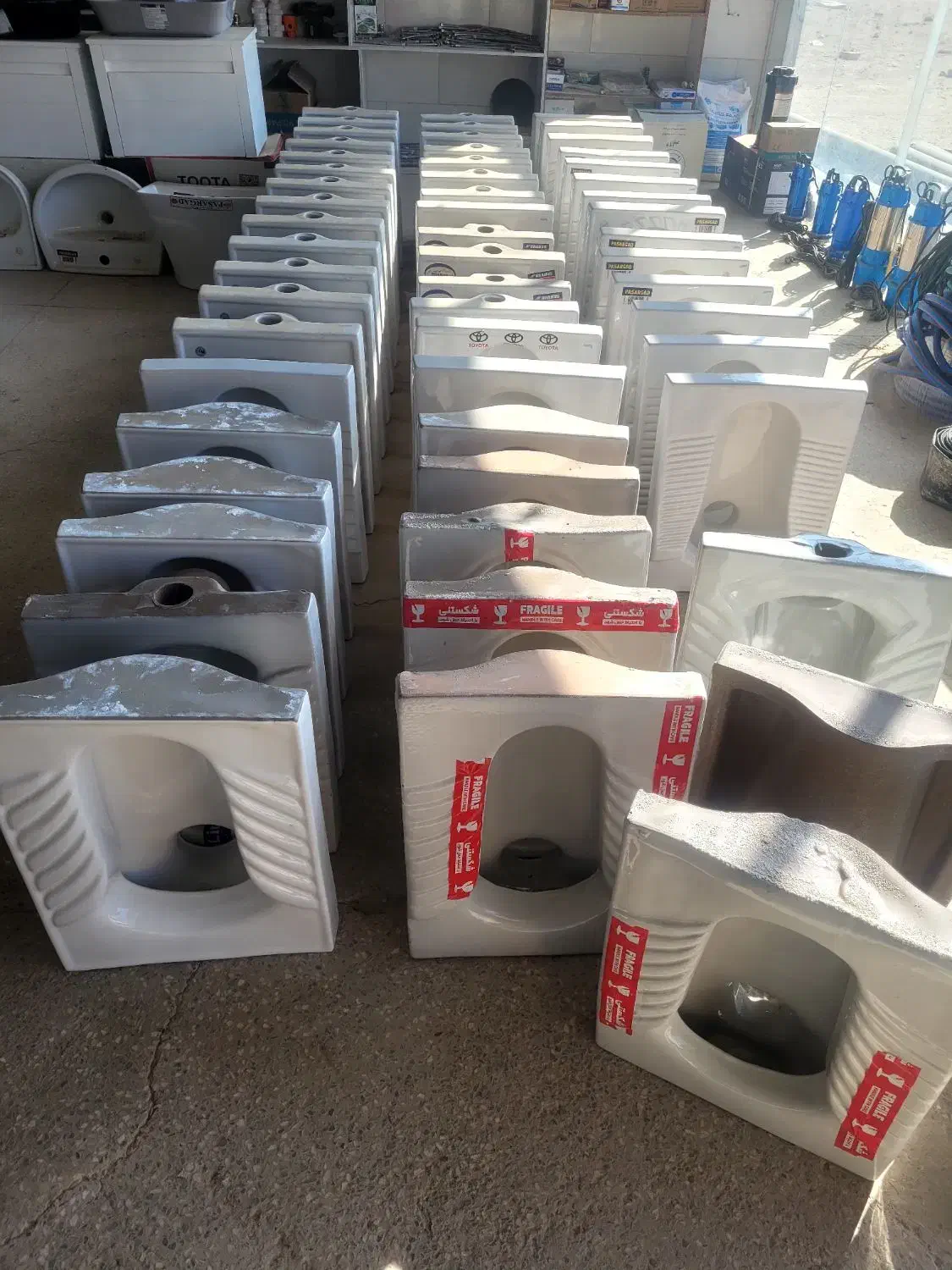 فروش سنگ توالت باغی|مصالح و تجهیزات ساختمان|اصفهان, سرشبادران|دیوار