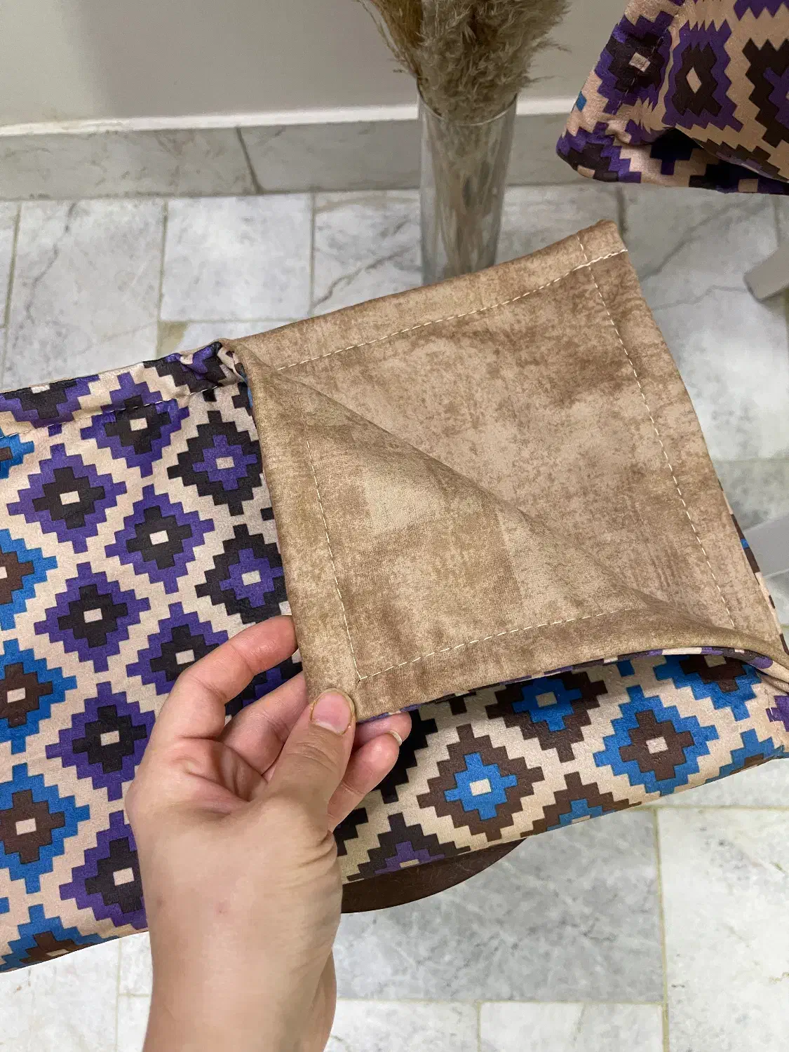 روبالشتی مخمل|رختخواب، بالش، پتو|تهران, کرمان|دیوار