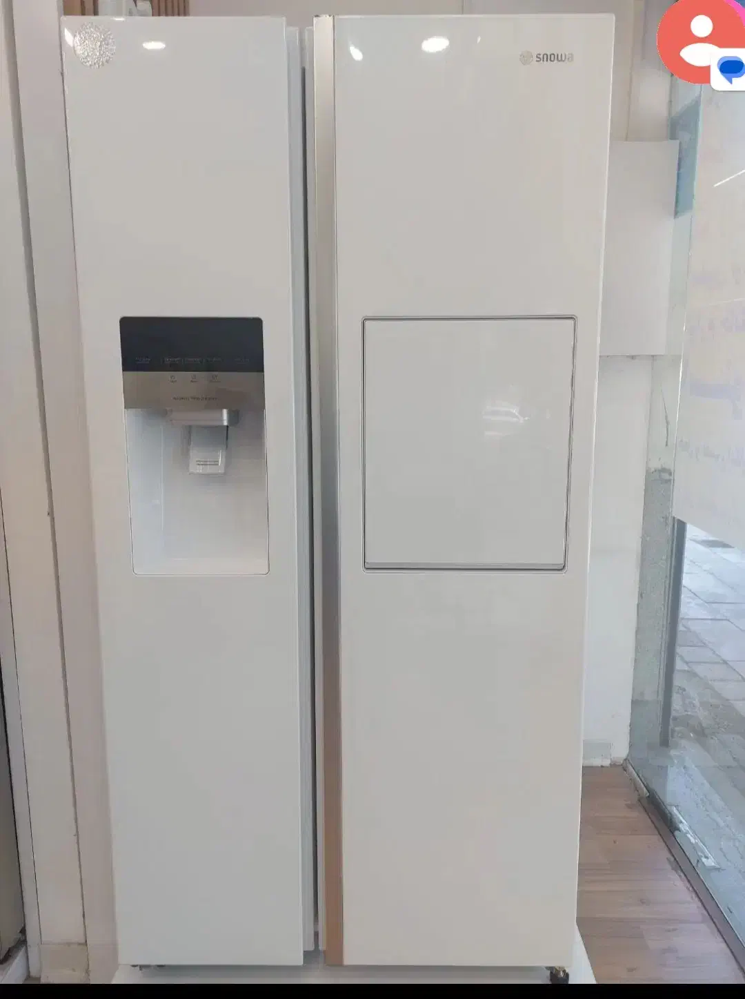ساید بای ساید led گاز صفحه ای سینجرنو|یخچال و فریزر|گلبهار, شهر جدید گلبهار|دیوار