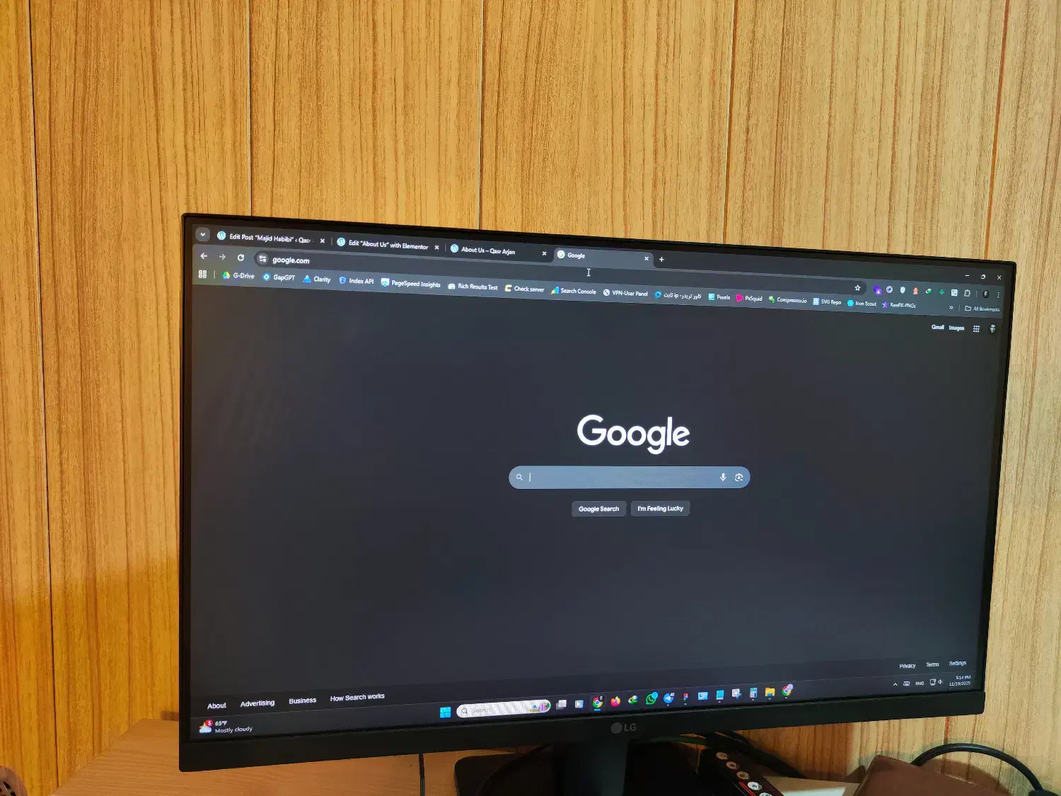 مانیتور ۲۴ اینچ ال‌جی|قطعات و لوازم جانبی رایانه|اهواز, ۲۴ متری|دیوار