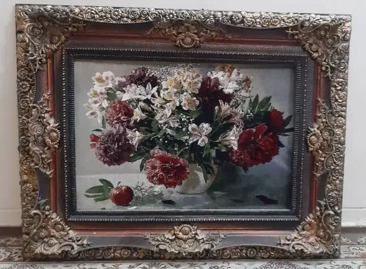 میز آیینه نو و تابلو فرش|بوفه، ویترین، کنسول|دورود, |دیوار