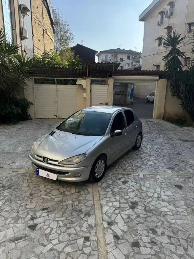 ۲۰۶ تیپ ۲ سه تیکه پلمپ|خودرو سواری و وانت|رشت, انصاری|دیوار