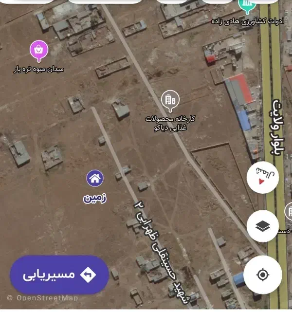 فروش زمین ۲۵۰ متری در وزیرآباد|فروش زمین و ملک کلنگی|شیراز, وزیرآباد|دیوار
