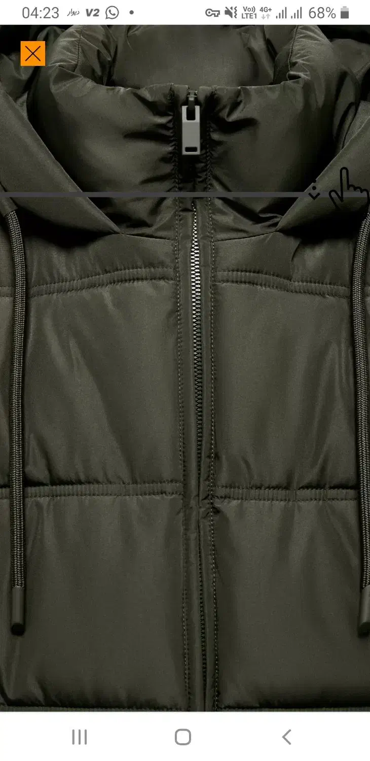 کاپشن زنانه زارا اورجینال نو با تگ|لباس|تهران, جماران (نیاوران)|دیوار