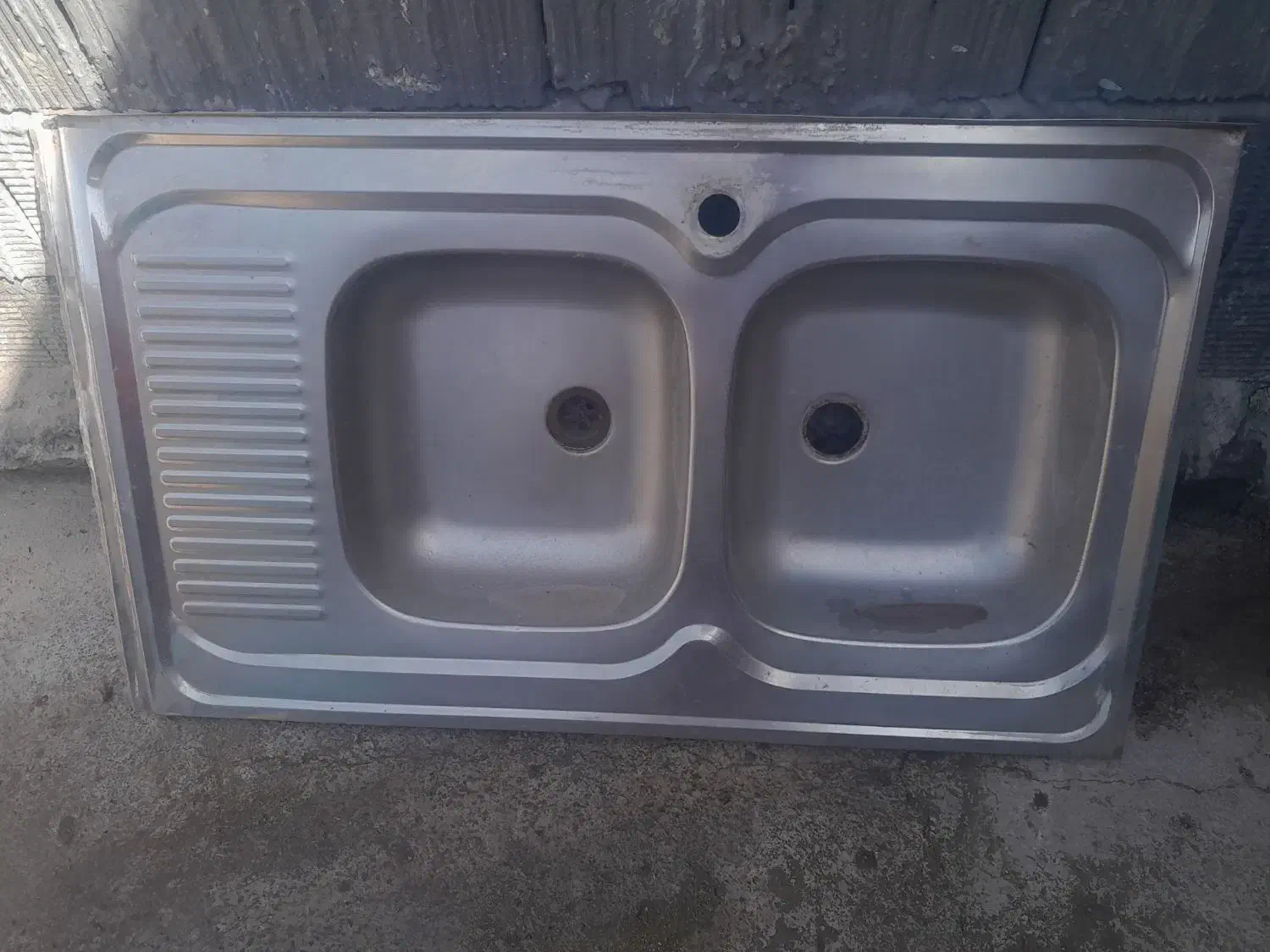 سینک|آب‌چکان و نظم‌دهنده ظروف|امیدیه, |دیوار