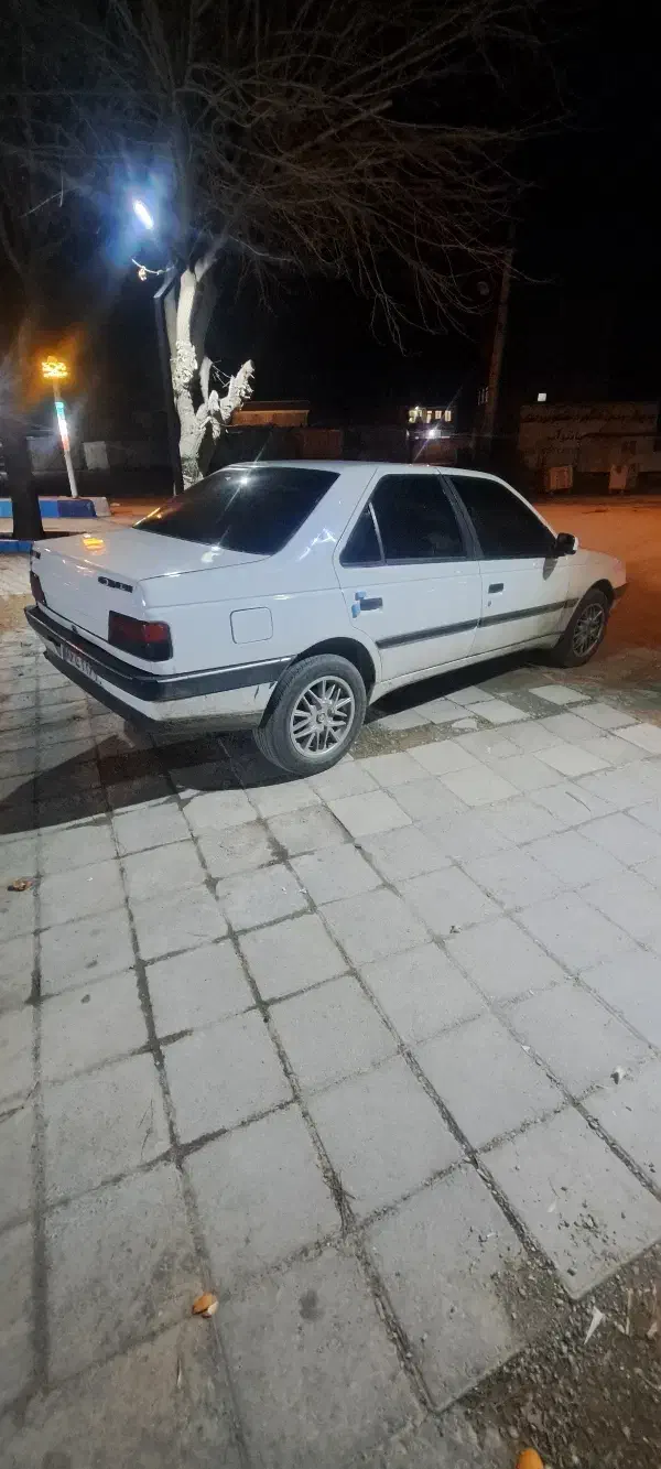 پژو۴۰۵ سفید|خودرو سواری و وانت|میاندوآب, |دیوار