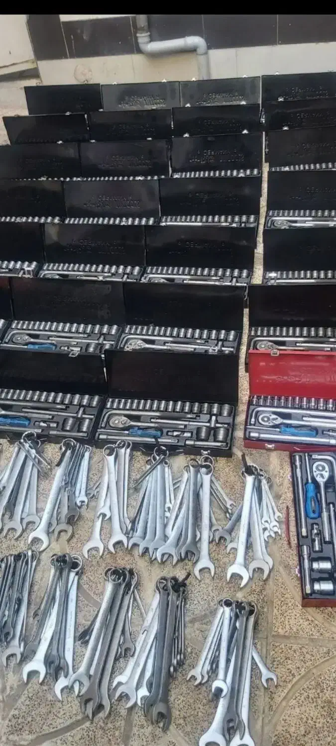 فروش ابزارلات آمریکایی آچار جعبه بکس قفلی شلاقی|ابزارآلات|خرم‌آباد, |دیوار