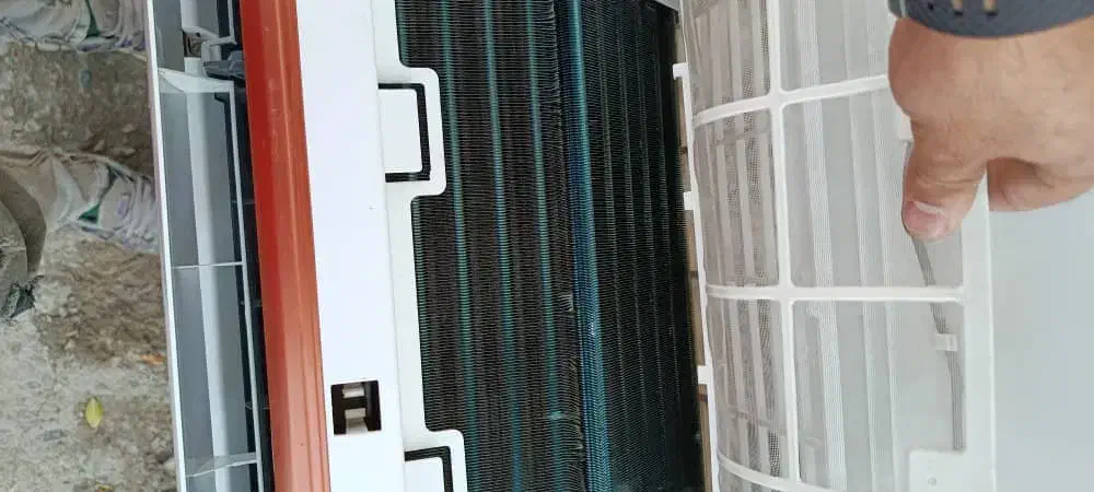 کولر گازی هیسنس ۱۸ هزار تمیز|کولر گازی و فنکوئل|نسیمشهر, |دیوار