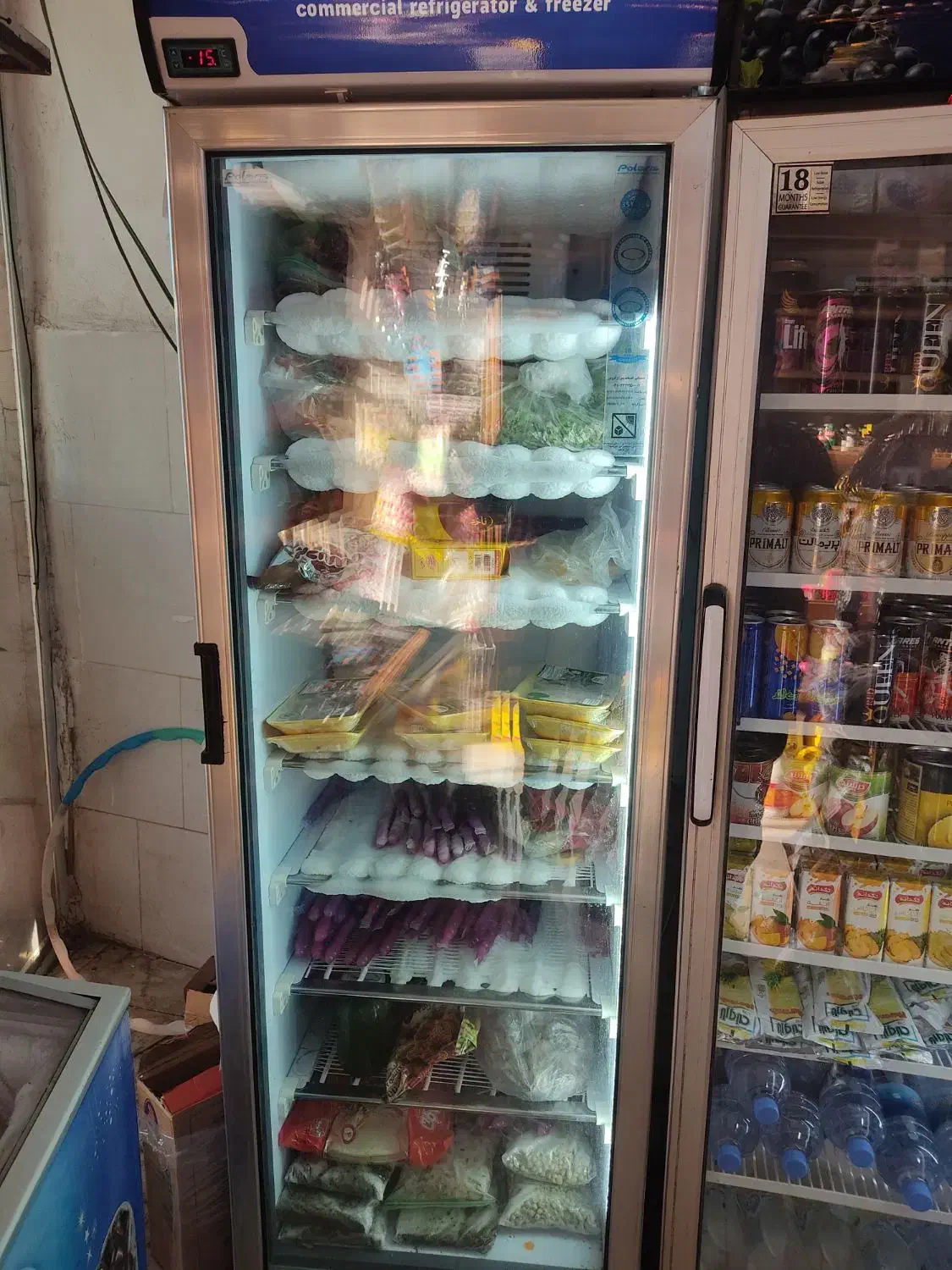 فروش دو یخچال فریز و معمولی الماس و پولاریس|فروشگاه و مغازه|ساری, |دیوار