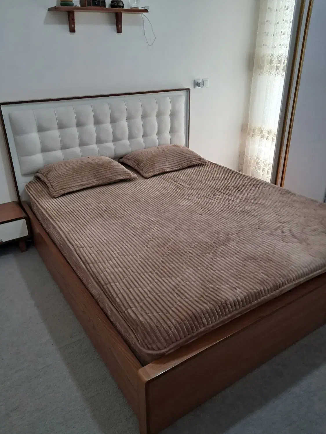 تخت دو نفره|تخت و سرویس خواب|پیشوا, |دیوار