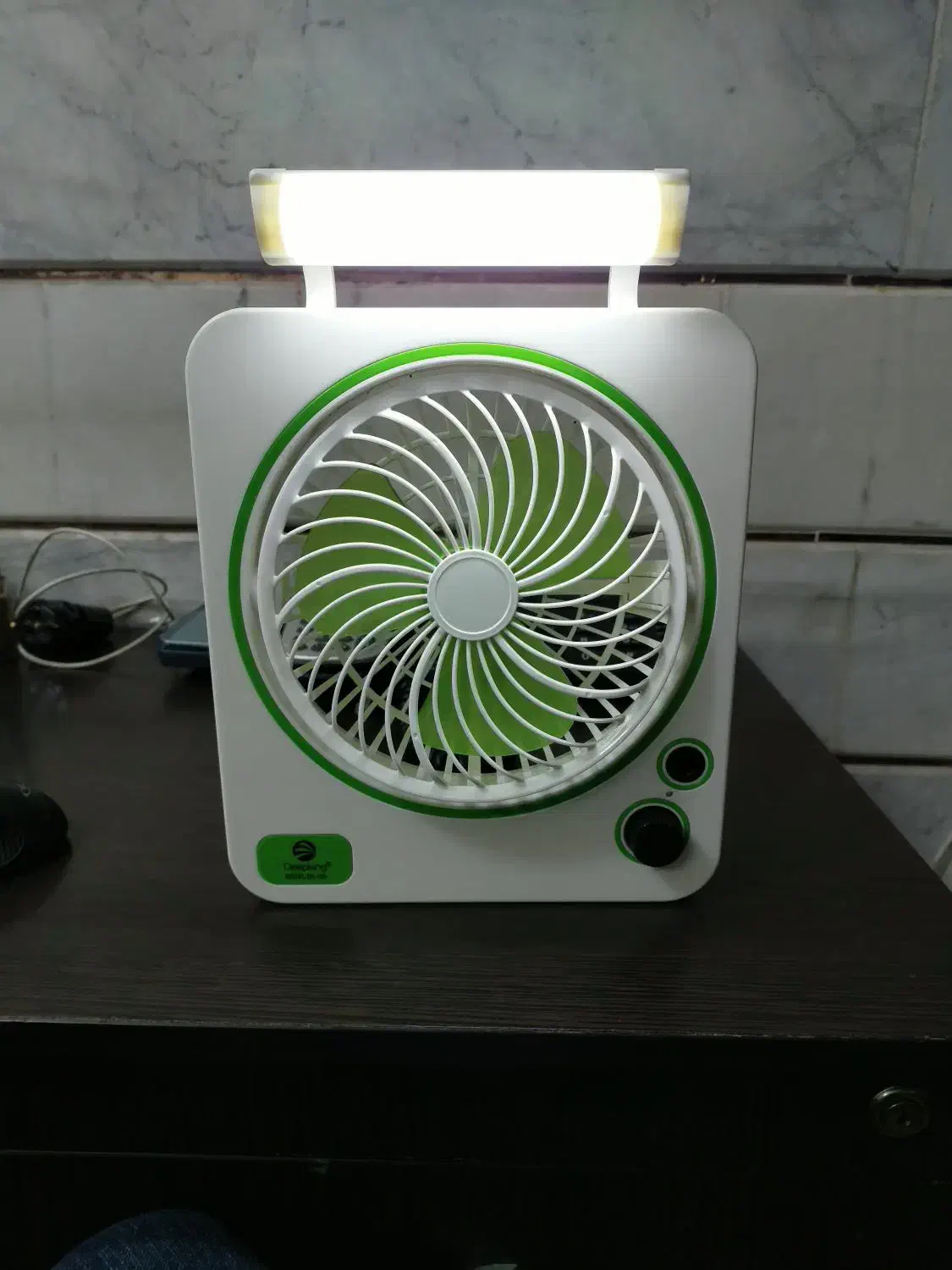 پنکه رومیزی شارژی ، چرخشی چراغ شب|پنکه و تصفیه‌کنندهٔ هوا|قرچک, زیبا شهر|دیوار