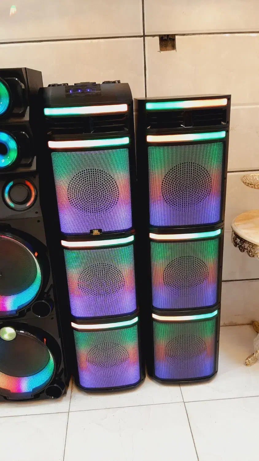 باند اسپیکر جفتی jbl rock کف قیمت سوگلی گلشهر|سیستم صوتی خانگی|زنجان, |دیوار